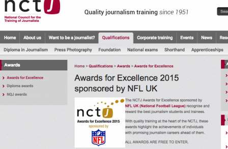 Student and trainee journalists recognised at NCTJ excellence awards: Full list of winners